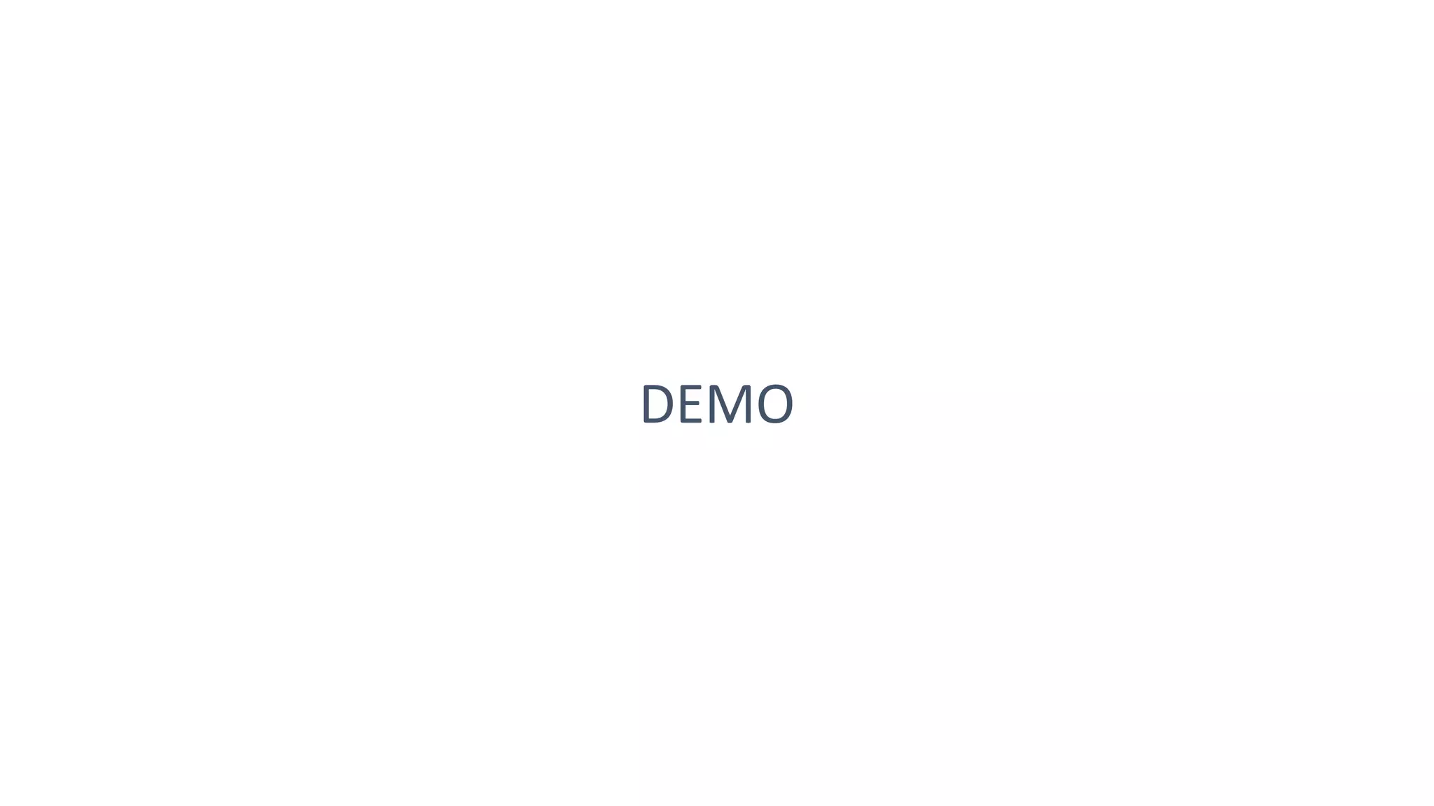 DEMO
 