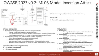 Application Security: AI LLMs and ML Threats & Defenses | PPSX
