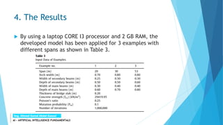 Structural Optimization using Genetic Algorithms - Artificial ...