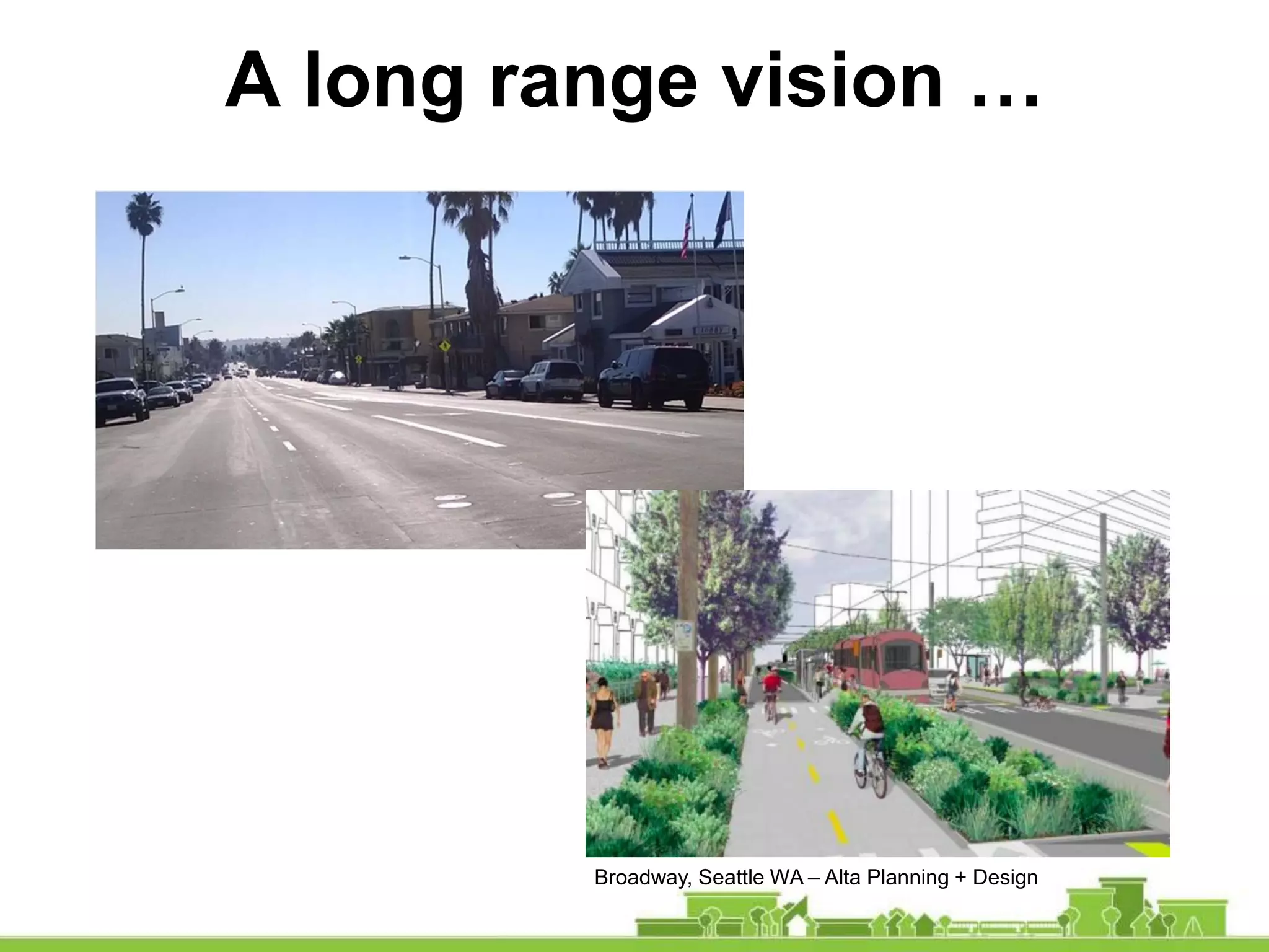 A long range vision …
Broadway, Seattle WA – Alta Planning + Design
 