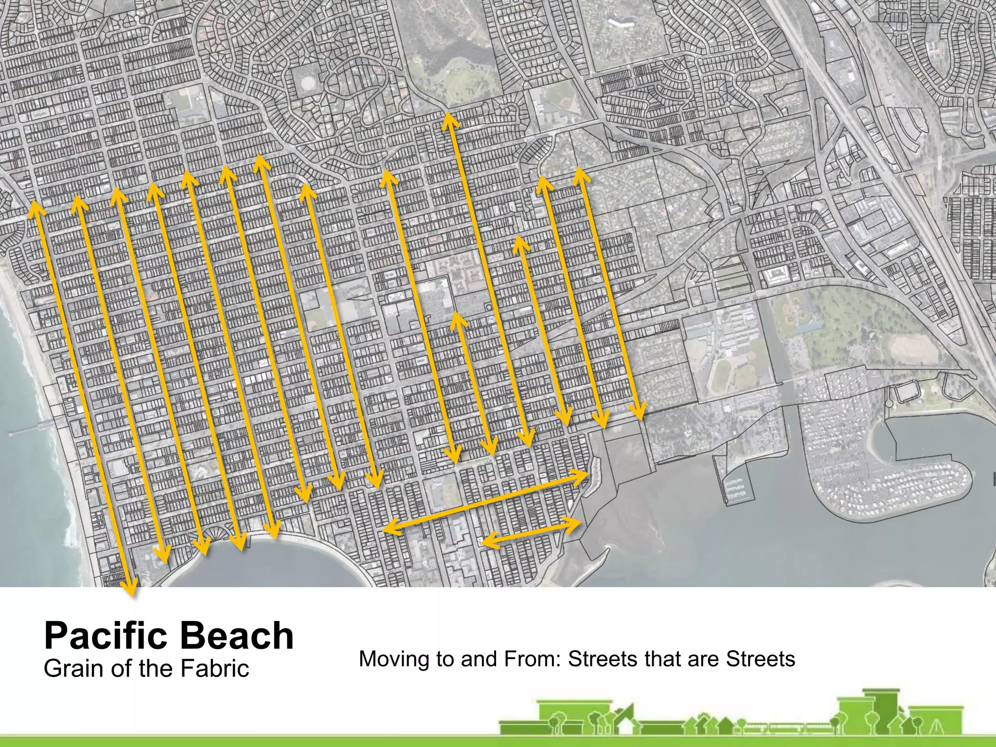 Pacific Beach Moving to and From: Streets that are StreetsGrain of the Fabric
 