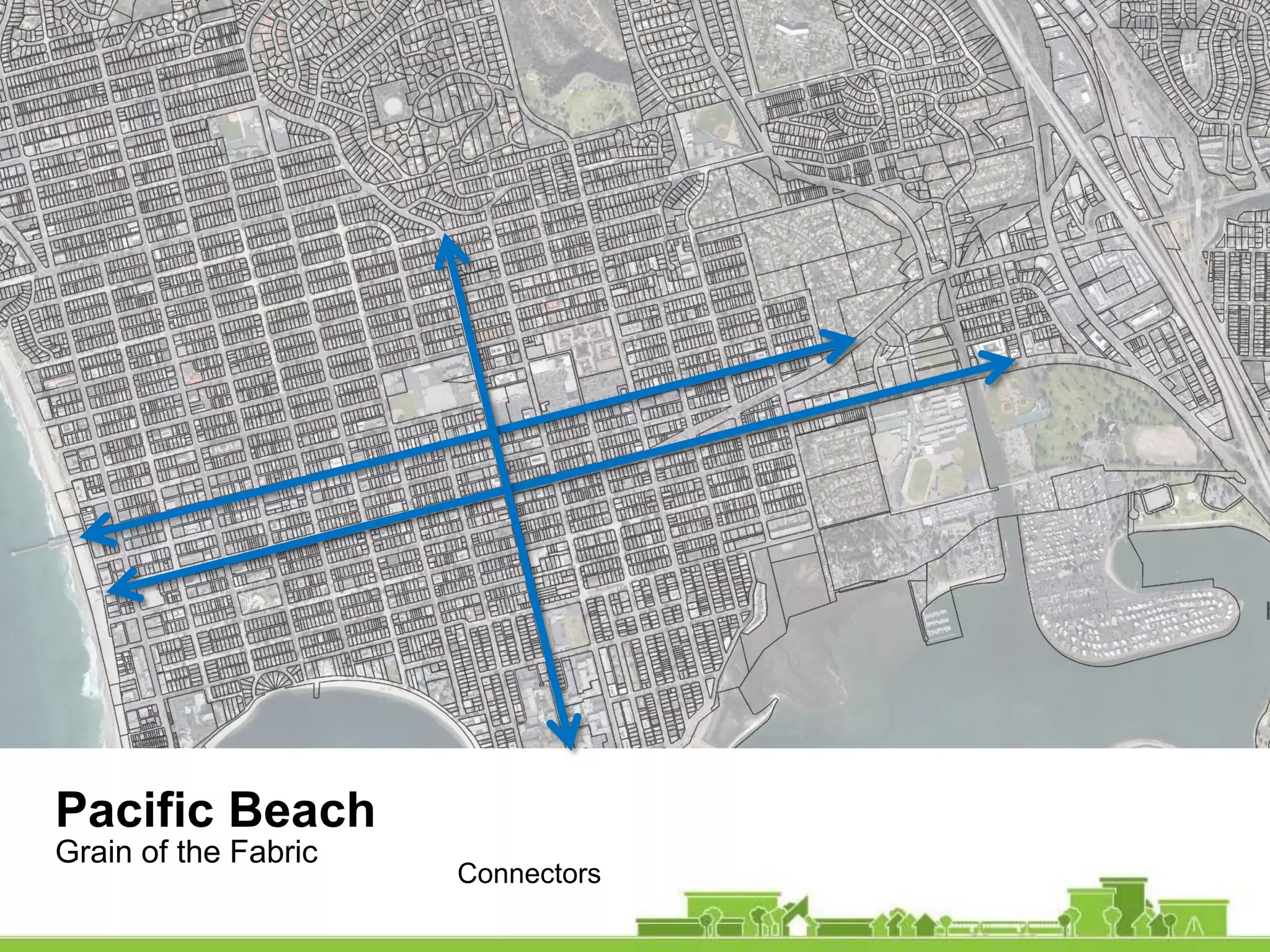 Pacific Beach
Connectors
Grain of the Fabric
 