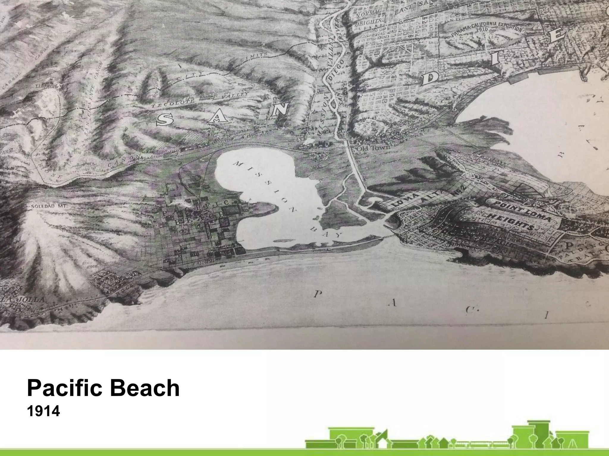 Pacific Beach
1914
Historic aerial
 