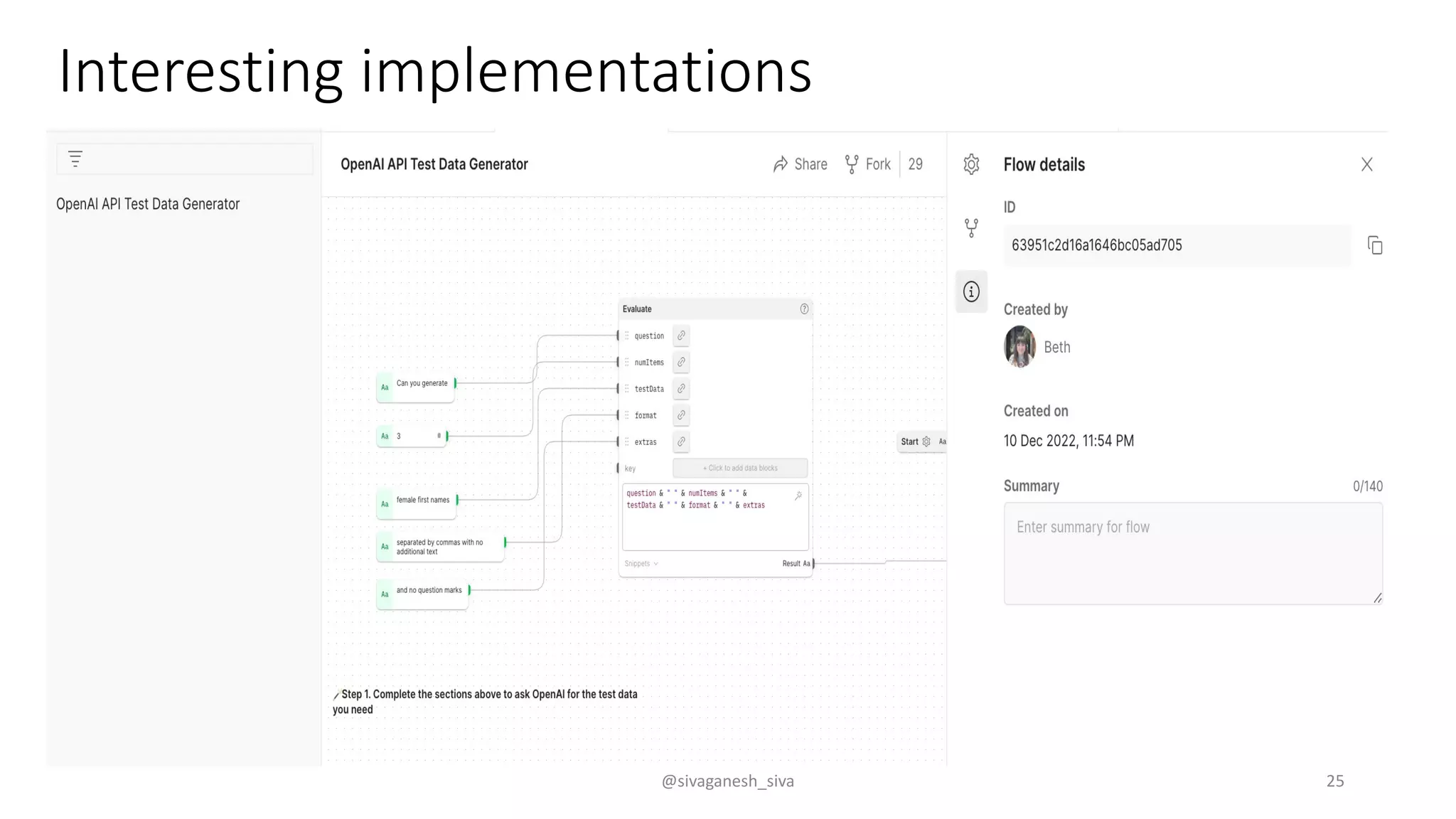Interesting implementations
@sivaganesh_siva 25
 