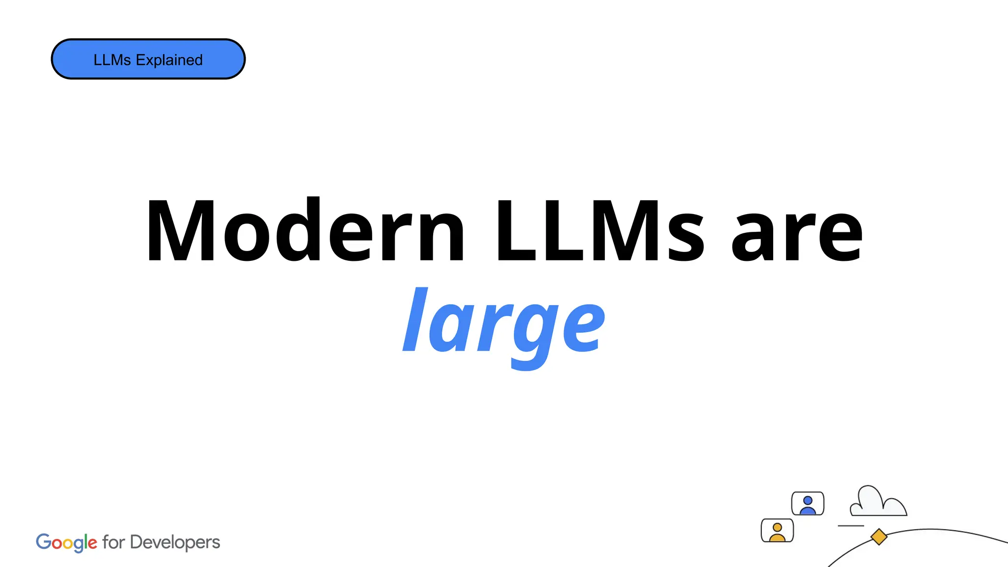 Modern LLMs are
large
LLMs Explained
 