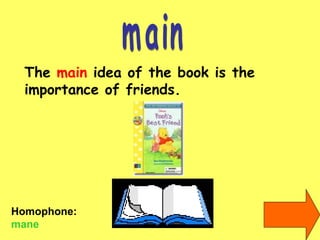 Vowels Digraphs (ai, ay) | PPT