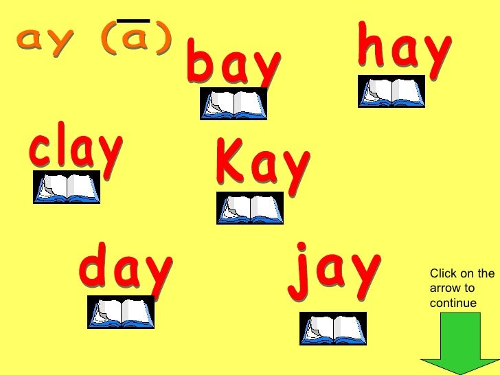 vowels digraphs ai ay 7 728