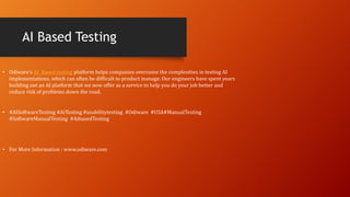 AI Based Testing | PDF