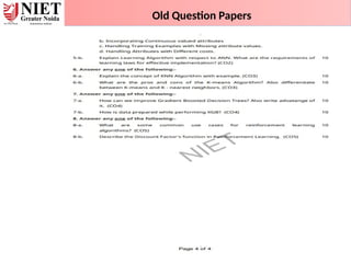 Old Question Papers
 