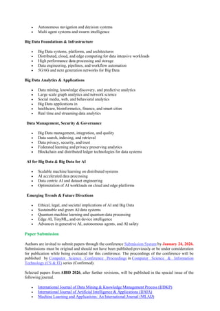7th International Conference on Artificial Intelligence and Big Data ...