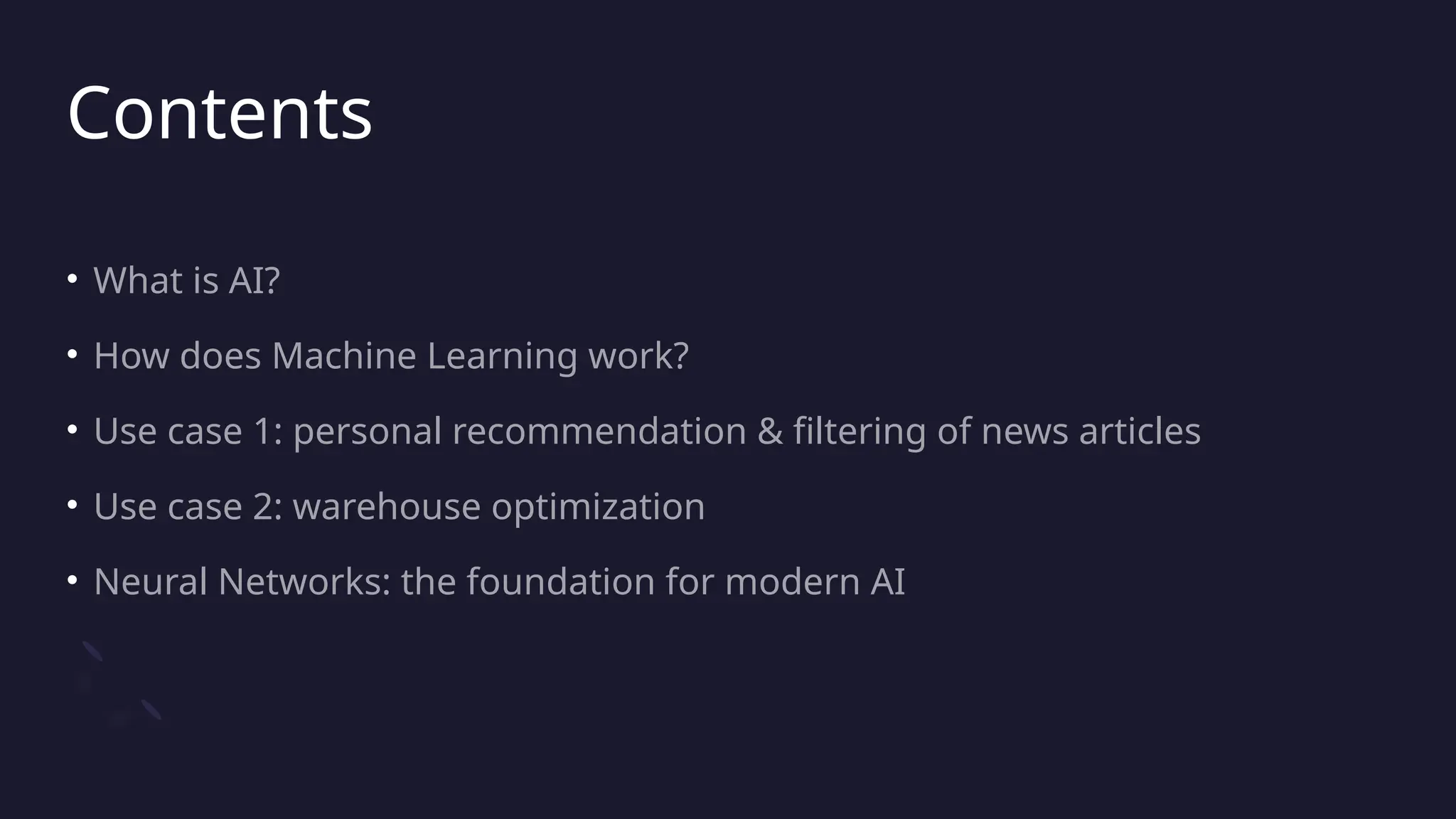 AI: Beyond Generative AI and LLM | Harrie de Groot (harrie.dev) | PPTX