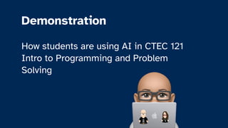 AI in Higher Education 