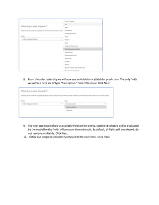 AI Builder - Binary Classification | DOCX