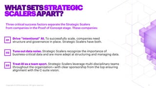 WHATSETSSTRATEGIC
SCALERSAPART?
Three critical success factors separate the Strategic Scalers
from companies in the Proof ...