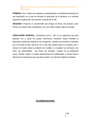 ASOCIACIÓN INTERAMERICANA DE CONTABILIDAD - AIC | DOCX