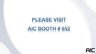 Copyright © 2013 AIC Inc. All rights reserved.
 