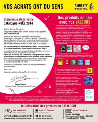 Catalogue Le Manège à Bijoux Noël 2016