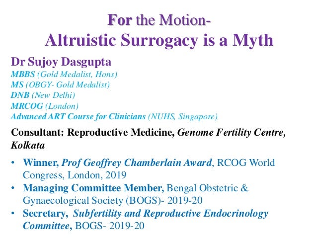 Globalization and Transnational Surrogacy in India by Sayantani DasGupta