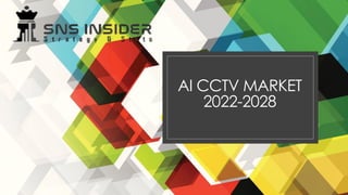 AI CCTV MARKET
2022-2028
 