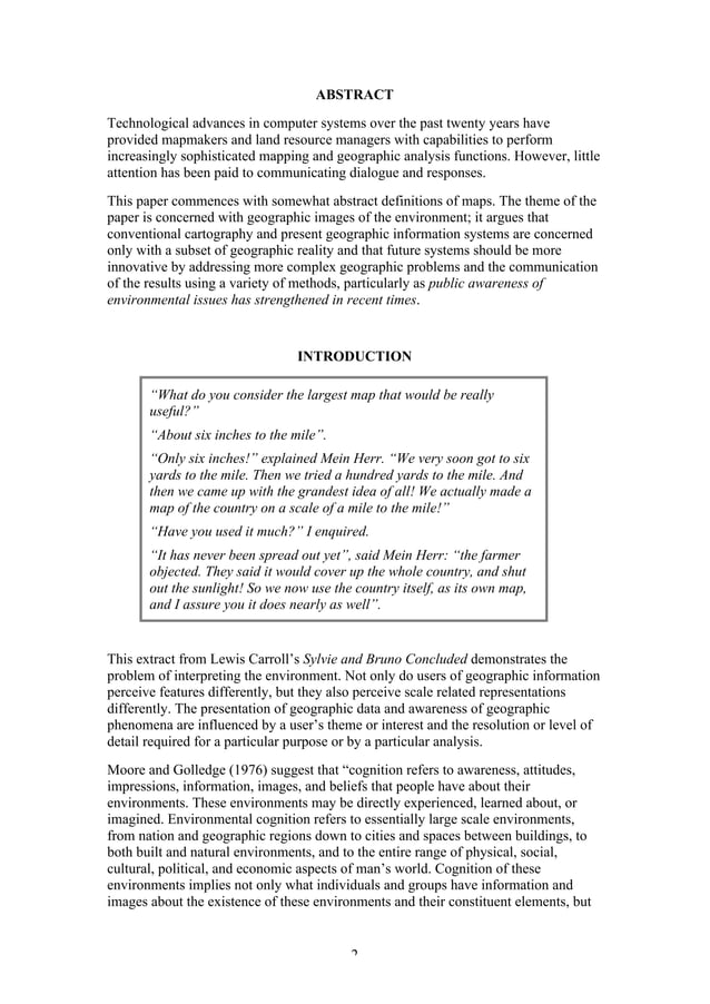 Innovation in Cartographic Communication  PDF