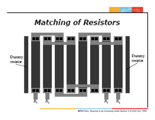 BITS Pilani, Deemed to be University under Section 3 of UGC Act, 1956
 