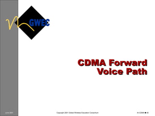 CDMA Forward Voice Path 