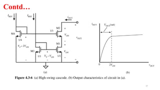 Current Source Using Cmos Comprehensive Overview of Analog CMOS Sub-Circuits and Current Mirrors ...