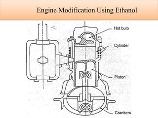 Engine Modification Using Ethanol
 