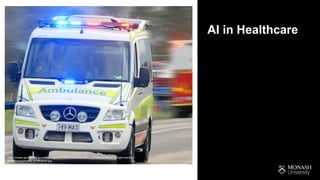 AI in Healthcare
Smart farming
https://media.apnarm.net.au/media/images/2019/02/24/b881821867z1_20190224085842_000g5i1earro2-0-
cfa3lk6nbues9touur2_ct1880x930.jpg
 