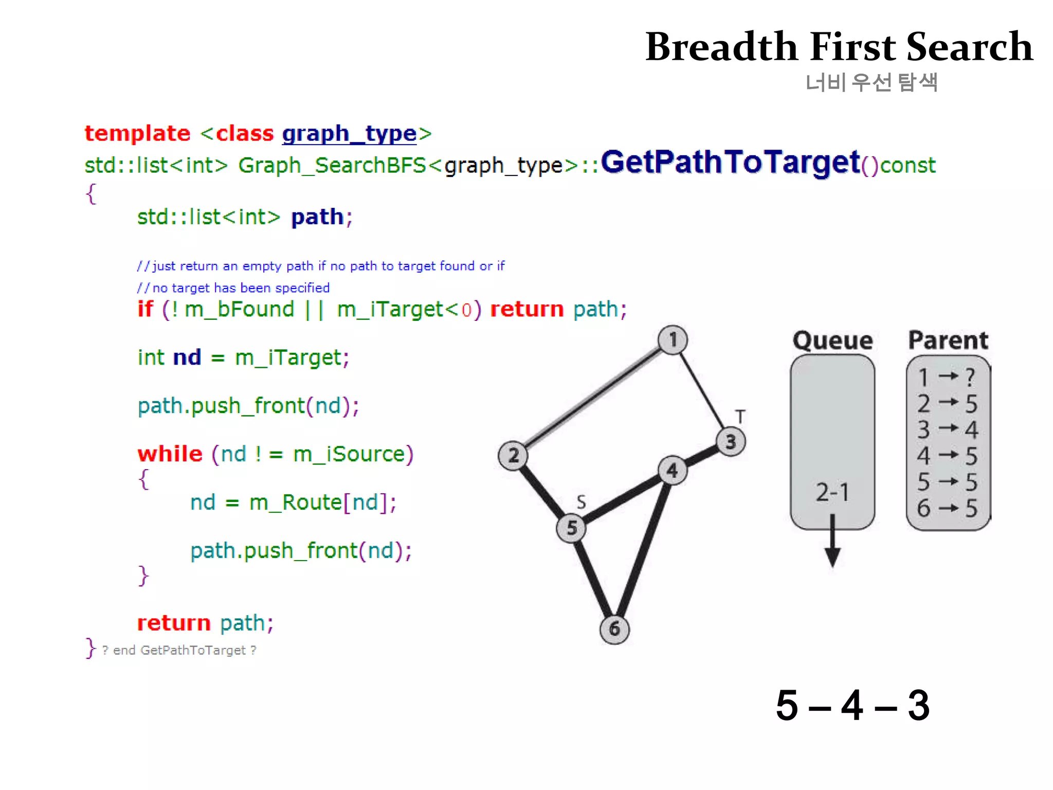 깊이 우선 탐색