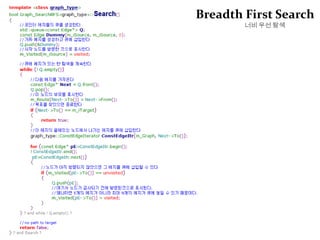 깊이 우선 탐색