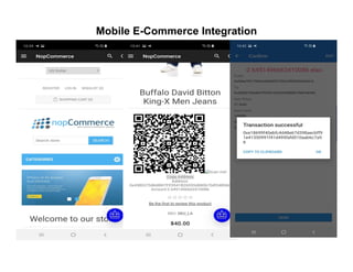 Mobile E-Commerce Integration
 
