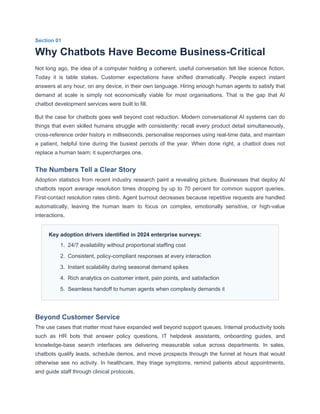 AI_Chatbot_Dev_Guide.pdf for ai chatbots | PDF