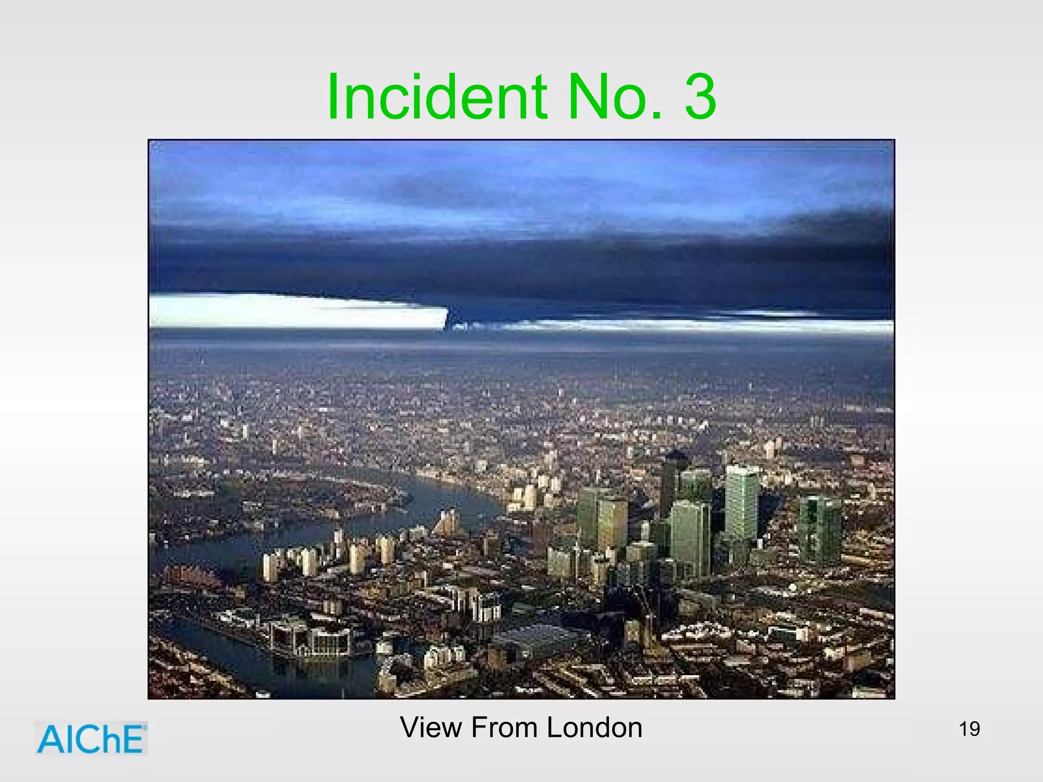 Incident No. 3 View From London 