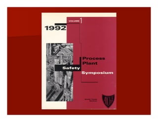 History of Process Safety in AIChE | PDF