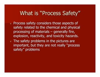 History of Process Safety in AIChE | PDF