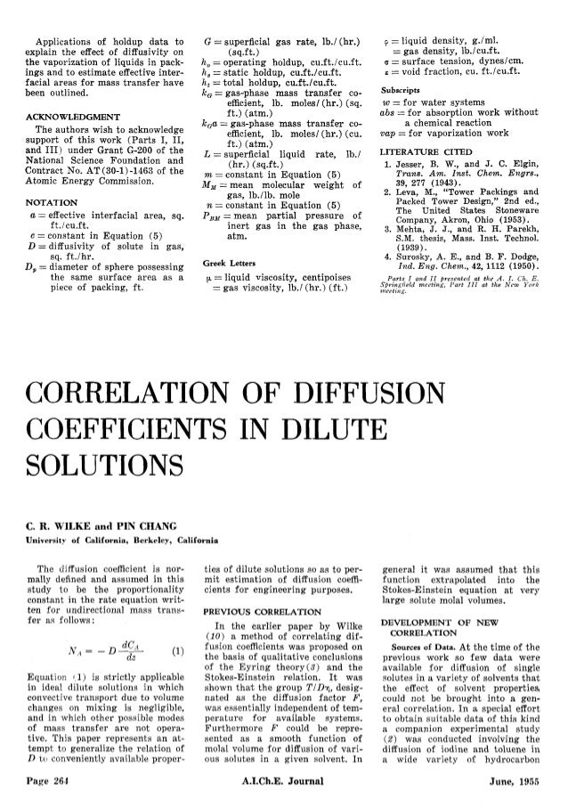 Ai Ch E J1 264 Wilke Chang