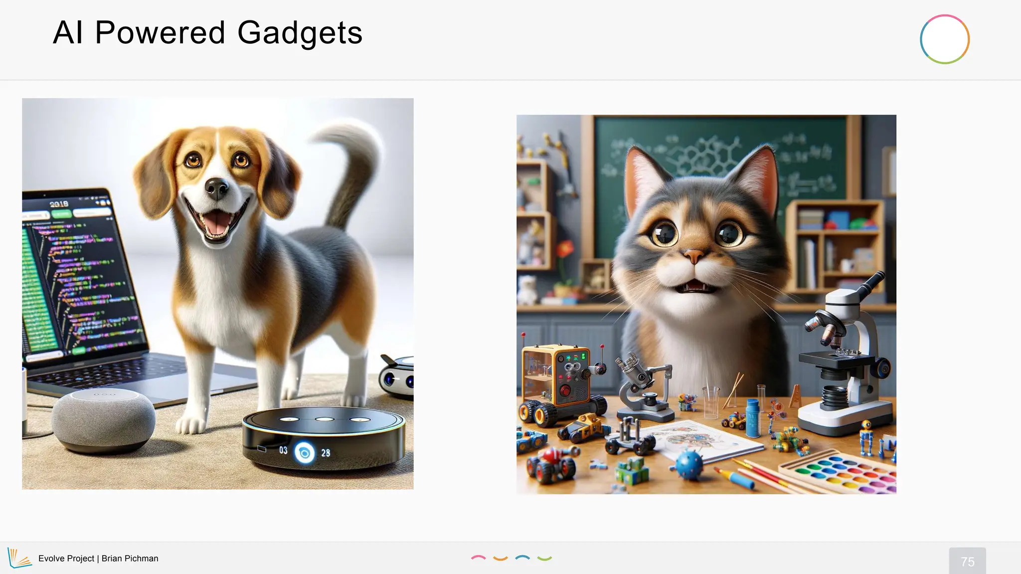 Evolve Project | Brian Pichman
75
AI Powered Gadgets
 