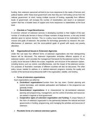 Perspective of Agricultural Extension | DOCX