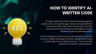 AI Code Detector: Identifying AI-Written Code with Precision | PDF