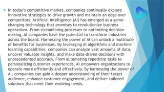 How to Leverage Artificial Intelligence Companies for Business Growth ...