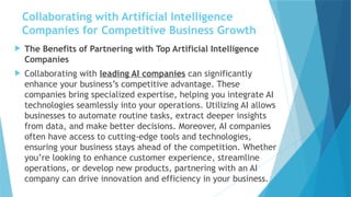How to Leverage Artificial Intelligence Companies for Business Growth ...