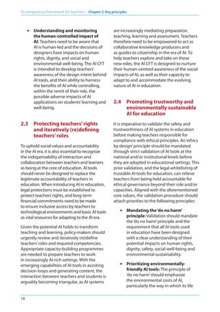 AI Framework for Teachers by UNESCO:Guiding teachers on AI use and ...
