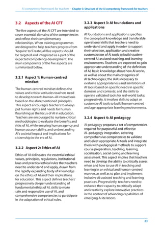 AI Framework for Teachers by UNESCO:Guiding teachers on AI use and ...
