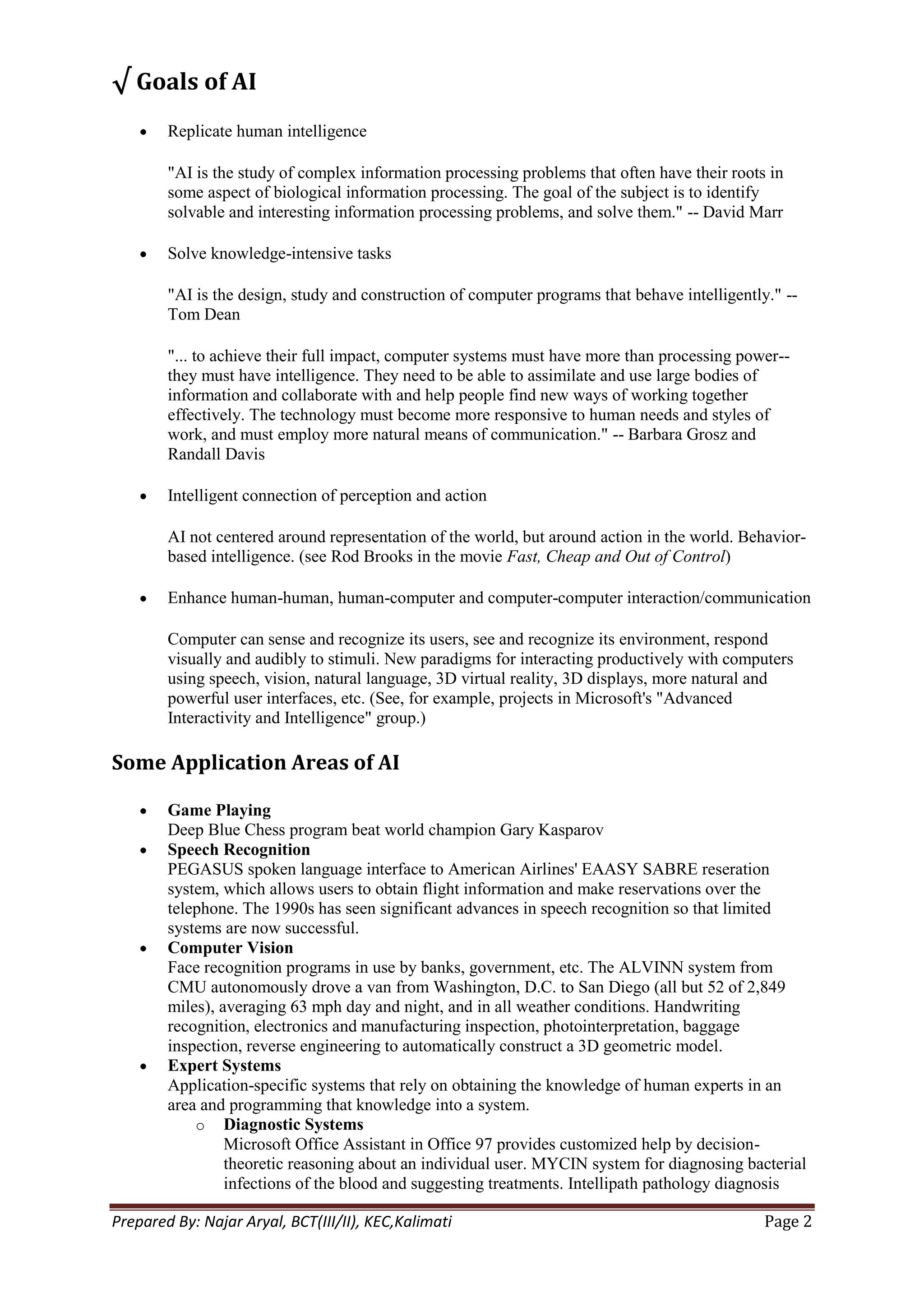 Ai complete note | DOCX