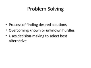 Comprehensive Overview of Artificial Intelligence Concepts: Reasoning ...