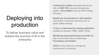 Scaling AI/ML with Containers and Kubernetes | PDF