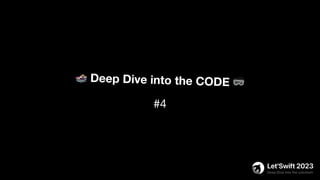 🏊 Deep Dive into the CODE 🥽
#4
 