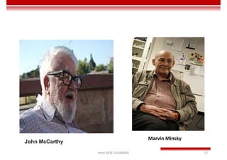Imen BEN CHAABANE 12
John McCarthy
Marvin Minsky
 