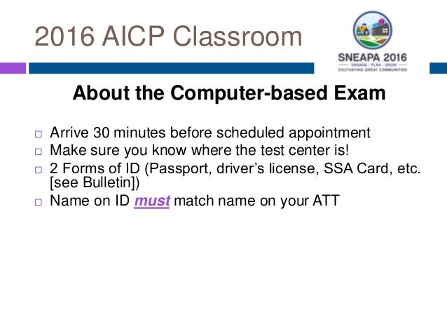 AICP Trainingsunterlagen